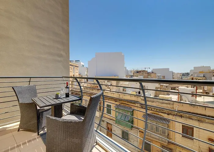 Luxury Apartment With Balcony, Central Area