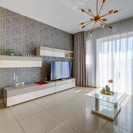 Luxury Apartment With Balcony, Central Area Gzira Exterior photo